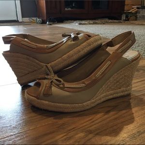 Isaac Mizrahi Leather Espadrilles